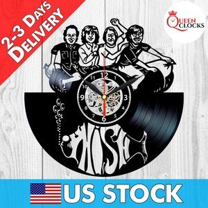 Phish Vinyl Wall Clock Rock Band Themed Gifts